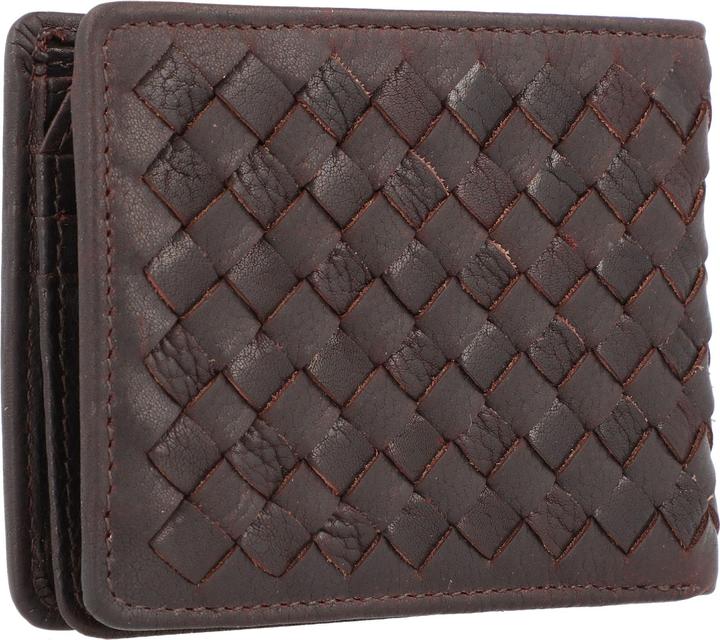 Immagine prodotto Bugatti Portafoglio in pelle intrecciata 11 cm