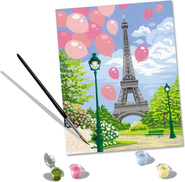 Image du produit Ravensburger Peinture par numéros- Le printemps à Paris