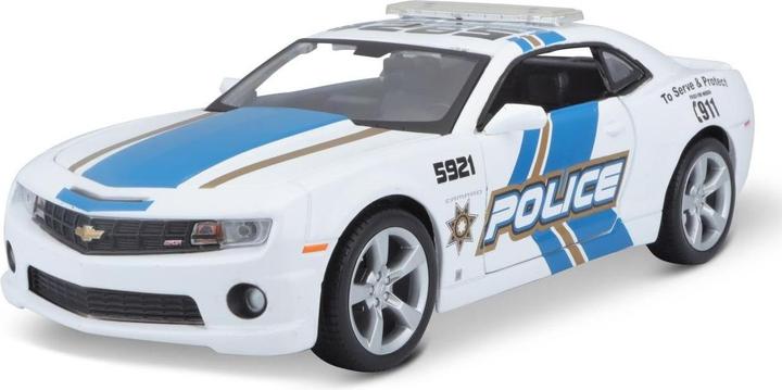 Actual product image Maisto FOOD DIE CAST car model Chevrolet Camaro SS RS Police 2010 1:24, 31208