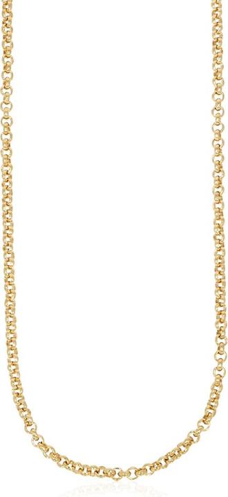 Image du produit Xen Collier à pois de 42-45 cm en argent 925 doré à l'or jaune (Argent sterling 925, 42 - 45 cm)