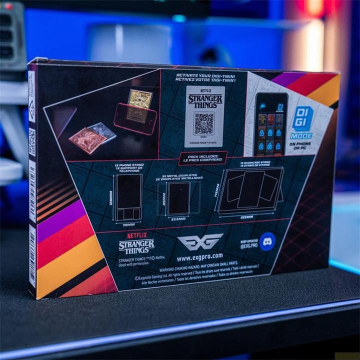 Actual product image Exquisite Gaming Stranger Things Digiplates Smartphone Stand Generation 1 Starter Pack