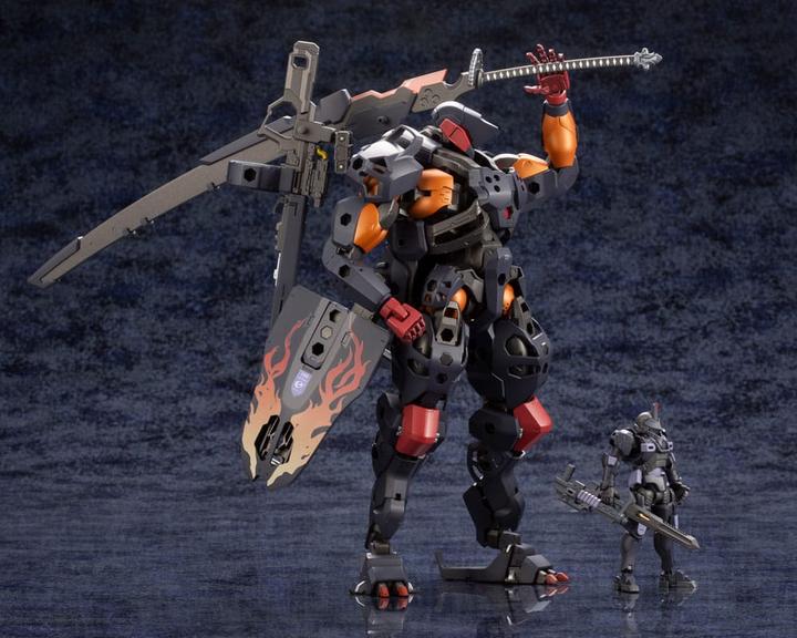 Actual product image Kotobukiya Hexa Gear figurine Plastic Model Kit 1/24 V-Thor & Pawn X1 Night Stalkers Set 21 cm