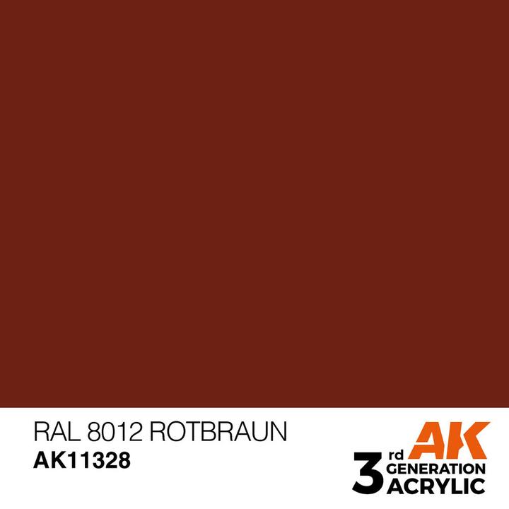 Produktbild AK Interactive RAL 8012 Rotbraun (RAL 8012 Rotbraun)