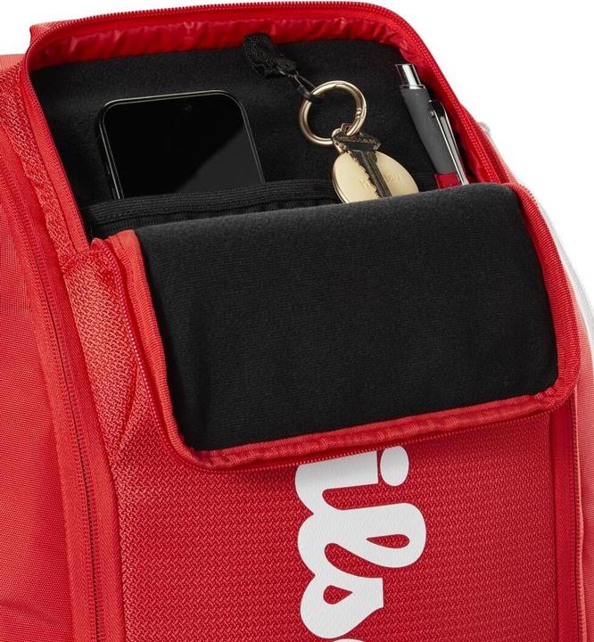 Image du produit Wilson Super Tour Red Backpack 2025