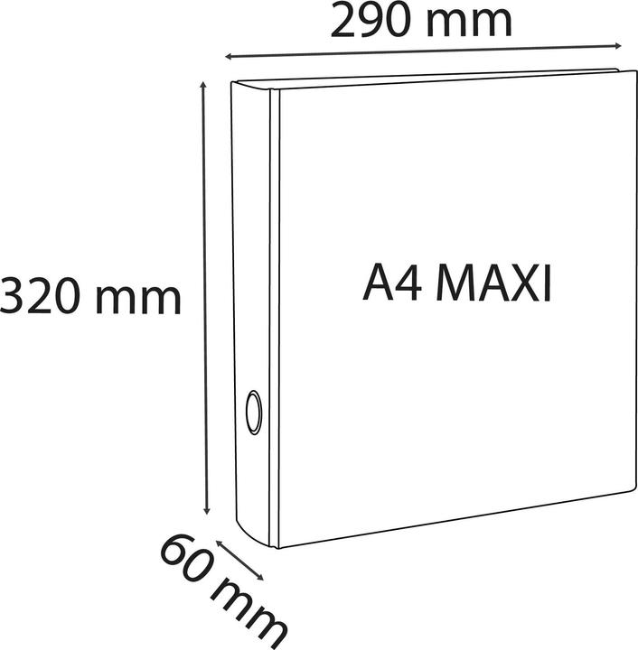 Actual product image Exacompta Ring binders (A4, 60 mm, 1 Piece)