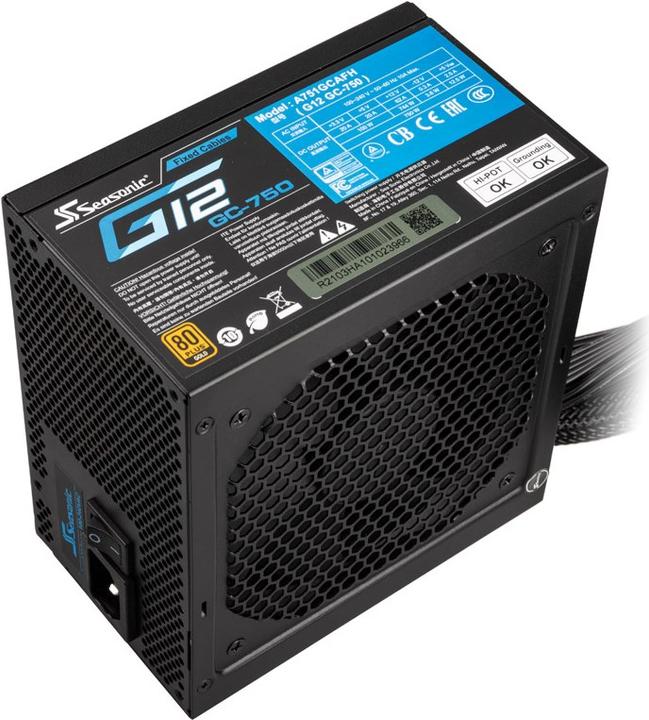Actual product image Seasonic G12 (750 W)