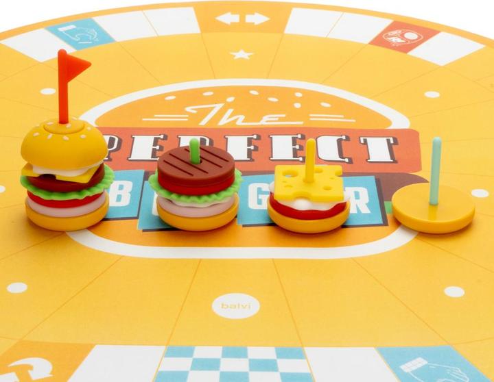 Actual product image Balvi Retro board game THE PERFECT BURGER
