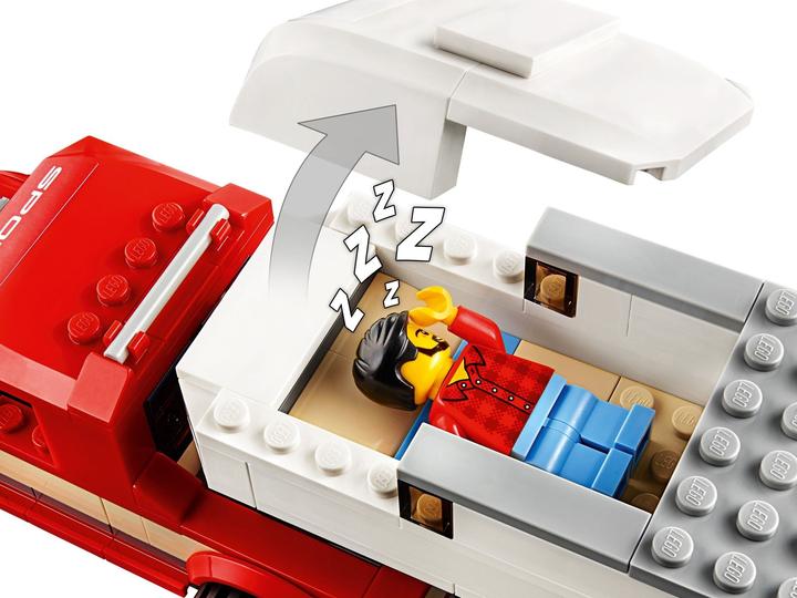 Produktbild LEGO Pickup Wohnwagen (60182, LEGO City)