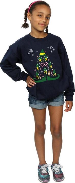 Produktbild Elf Christmas Tree Sweatshirt Mädchen (152, 158)