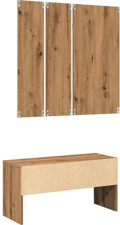 Produktbild VidaXL Garderoben-Set Artisan-Eiche Holzwerkstoff