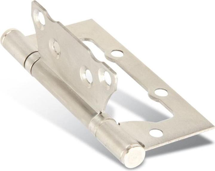 Actual product image Masterproof Stainless steel hinges, 100x75 mm, aligned, 2 pieces (Hinges, 2 pcs.)
