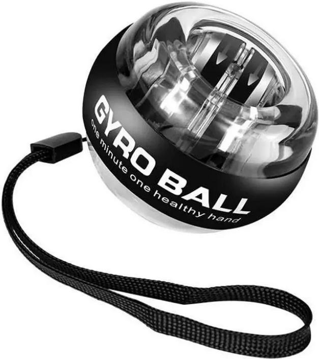 PhoneLook Kompakter Cranit Gyro Ball ergonomisches Design effizienter Unterarm und Griffkraft Trainer mit Schl