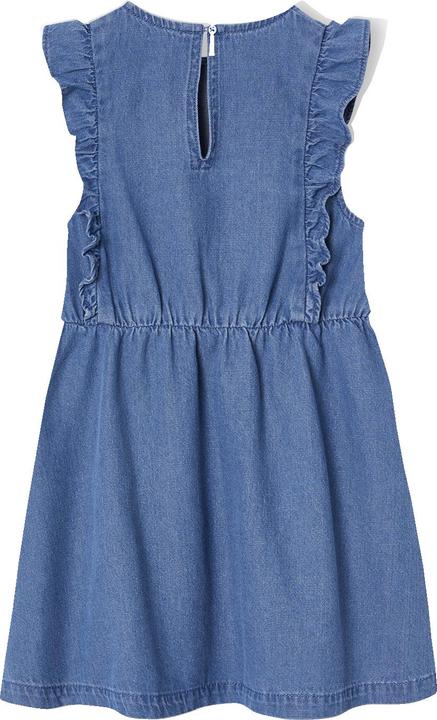 Produktbild Vertbaudet Mädchen Jeanskleid mit Volants (92)