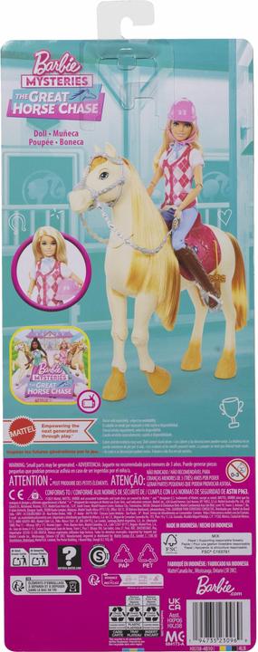 Actual product image Barbie horse hunt