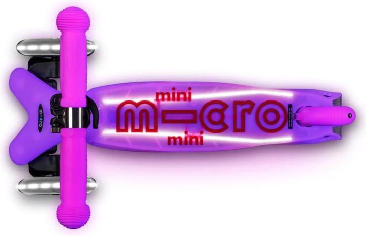 Produktbild Micro Scooter Mini Deluxe Glow Plus LED Pink