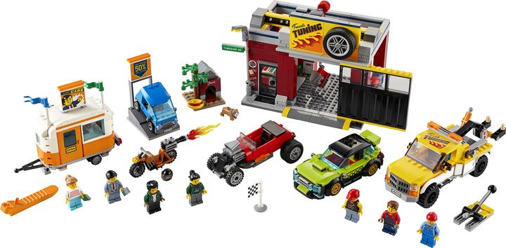 Actual product image LEGO Tuning Workshop (60258, LEGO City)