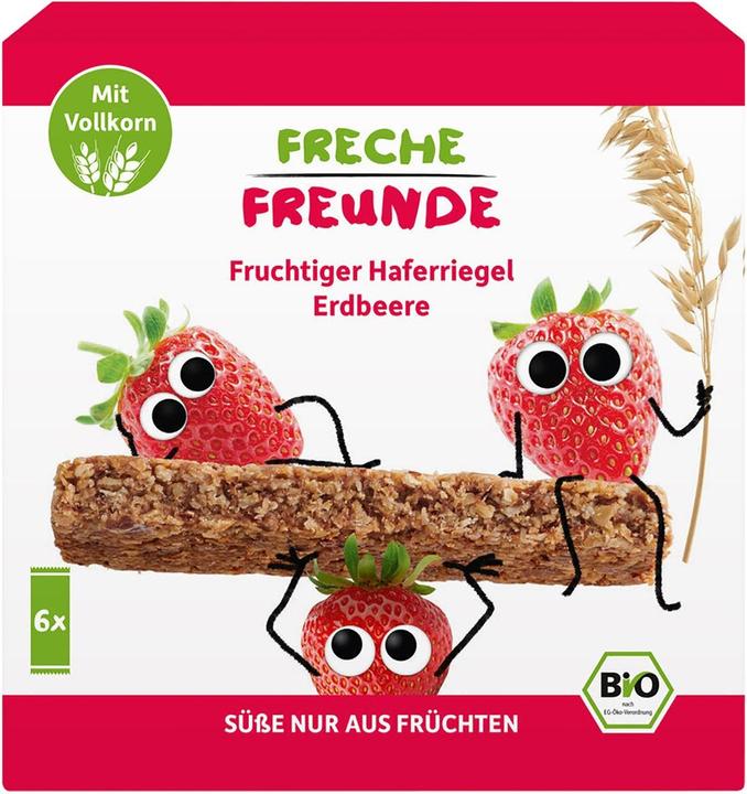 Immagine prodotto Freche Freunde Barretta Avena Fragola 6 x 30g (200 g)