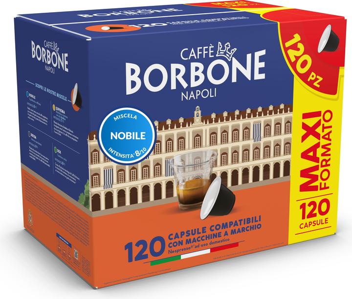 Caffè Borbone REBBLUNOBILE120P (120 x Port.)
