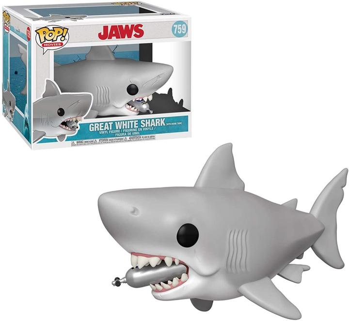 Immagine prodotto Funko POP! - Der weisse Hai: Jaws With Diving Tank - Weisser Hai