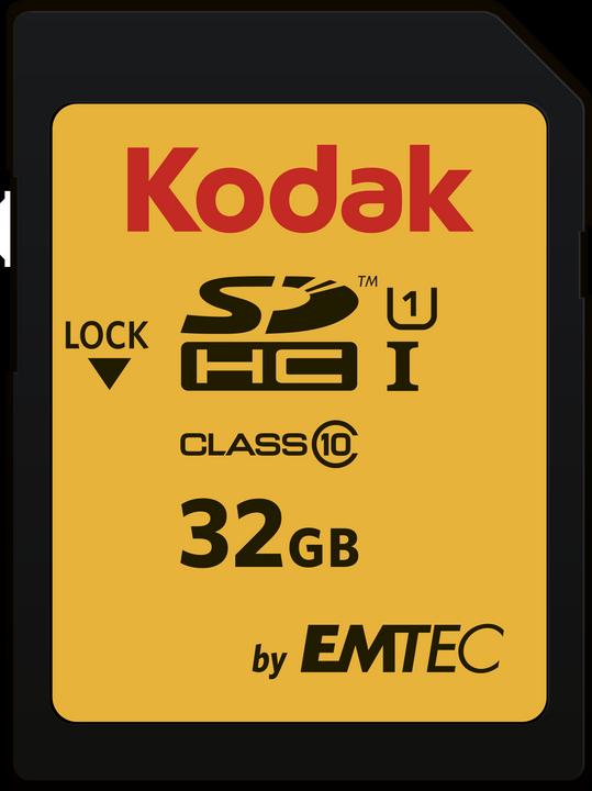 Image du produit Kodak SDHC 32GB Class10 U1 (32 Go, SDHC, U1, UHS-I)