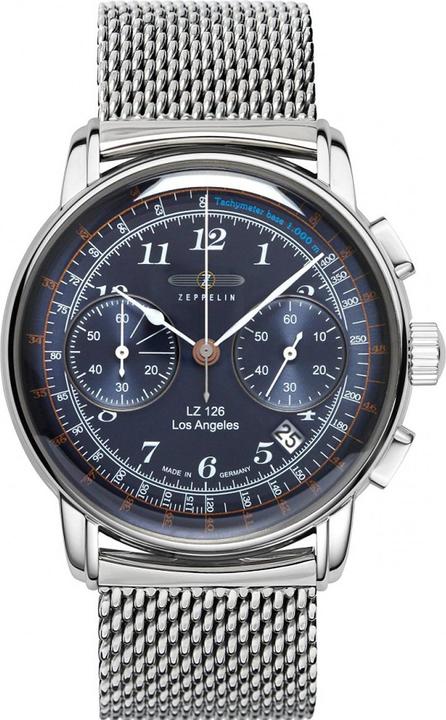 Immagine prodotto Zeppelin Orologio da uomo LZ126 Los Angeles 7614M-3 Blu Quarter (Cronografo, 42 mm)
