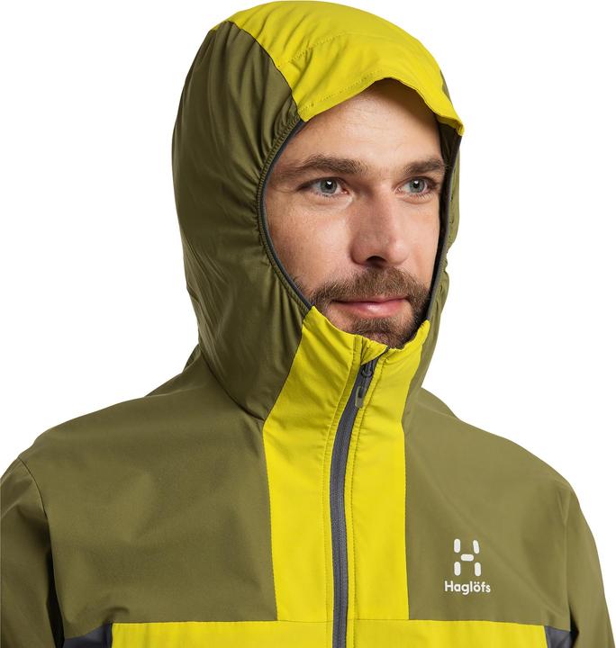 Produktbild Haglöfs L.I.M Alpha Hood Men Aurora/olive green (S)