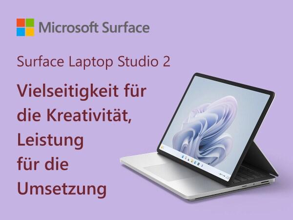 Image du produit Microsoft Surface Laptop Studio 2 (14.40", Intel Core i7-13700H, 64 Go, 1000 Go, DE)