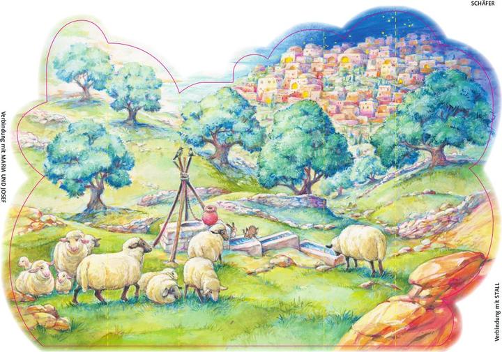 Immagine prodotto Peters:Maria e Giuseppe in viaggio verso