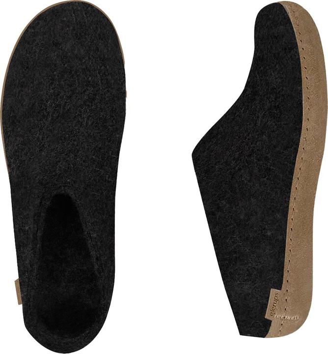Image du produit Glerups Pantoufles à semelle de cuir (46)