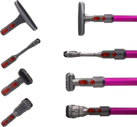Actual product image Hermex Universal attachment for Dyson V6 V7 V8 V10 SV10 SV11 vacuum cleaner