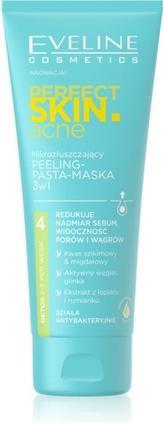 Energy Label Eveline Perfect Skin.Acne Micro-Exfoliating Scrub- Paste Mask 3In1 75Ml (75 ml)