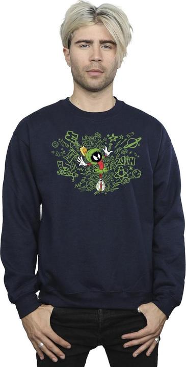 Immagine prodotto Looney Tunes ACME Doodles Marvin Martian Felpa Uomo (L)