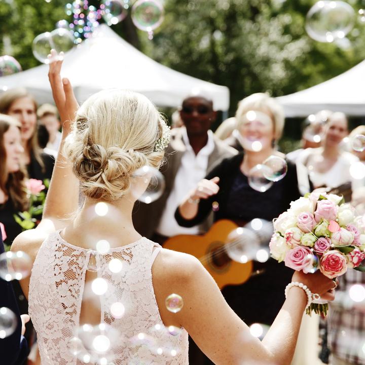 Image du produit Relaxdays Bulles de savon mariage