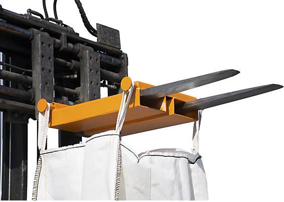 Immagine prodotto eurokraft pro Traversa per sacchi extra grandi, portata 1000 kg, arancione RAL 2000.