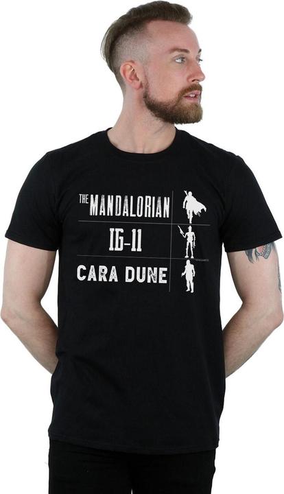 Produktbild Star Wars The Mandalorian Warrior Silhouettes TShirt (XXL)