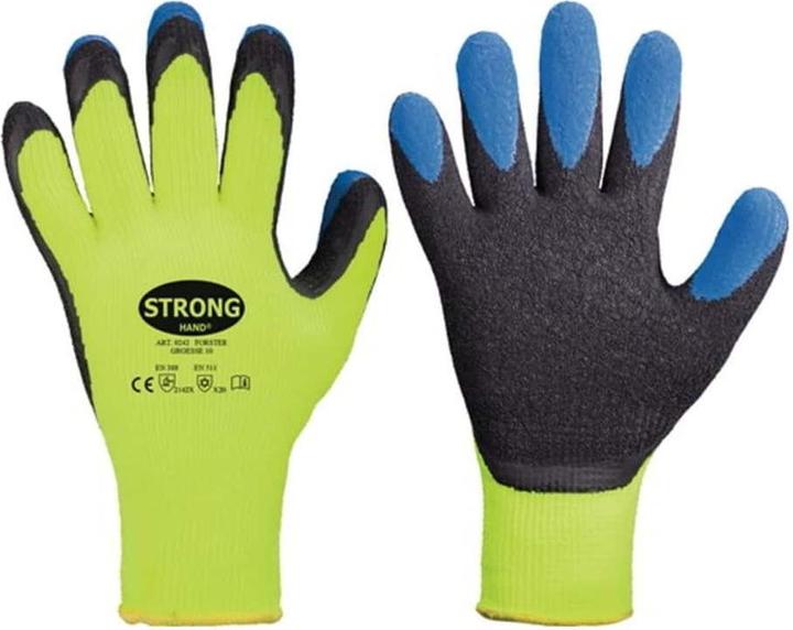 Produktbild Stronghand Handschuhe Forster Grösse 10 neon-gelb/blau EN 388, EN 511 PSA-Kategorie II (10)