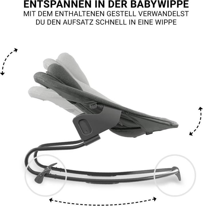 Image du produit Hauck Chaises hautes Beta Plus Natural 5-pièces Newborn Set - Chaise haute + (Chaise haute)