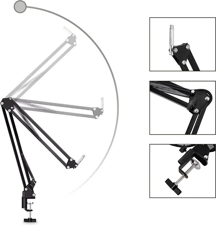 Actual product image Media-Tech STUDIO&STREAMING MIC - Professional condenser microphone (black).