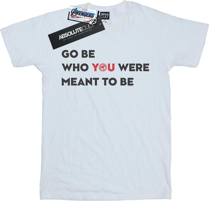 Actual product image Mens Avengers Endgame Be Who You Were Meant To Be T-Shirt (4XL)
