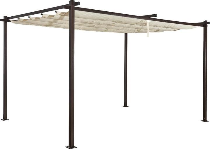 Jet-Line Pavillon Luxor 3x4m KD beige-antracite (300 cm, 400 cm)