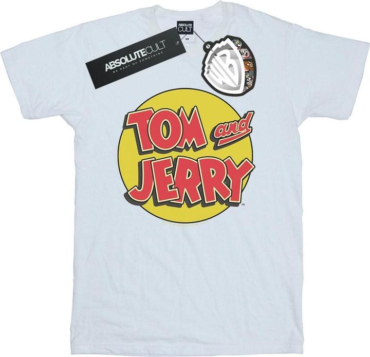 Actual product image Tom & Jerry Mens Circle Logo T-Shirt (XL)