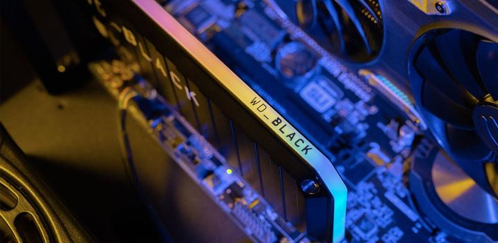 Actual product image WD Black AN1500 (1000 GB, PCI-Express)