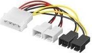 Actual product image Good Connections Alcasa Fan voltage adapter cable 4-pin