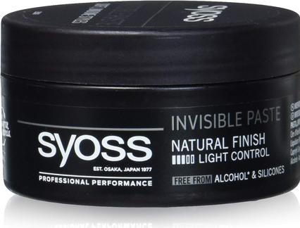 Syoss Paste For Hair Styling Invisible Invisible (Paste) 100 Ml (Hair paste, 100 ml)