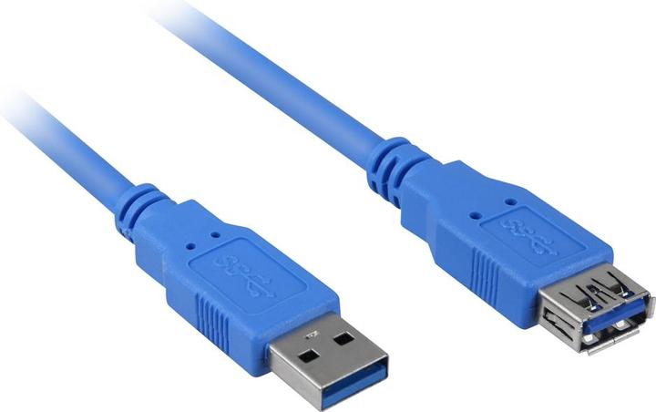 Productafbeelding Sharkoon USB 3.0 verlengkabel (2 m, USB 3.0)