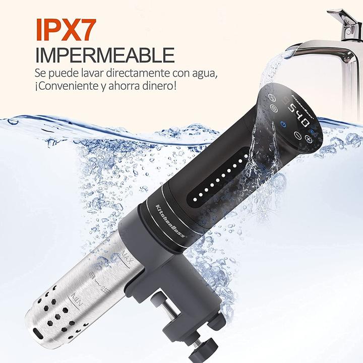 Produktbild KitchenBoss IPX7 Wasserdichter Sous Vide Kocher G310 Schwarz