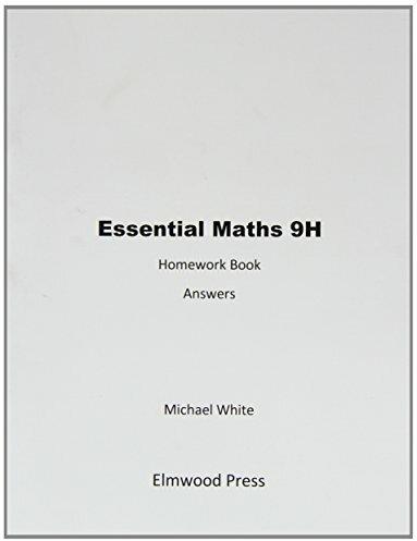 Produktbild Essential Maths 9H Homework Answers (Englisch, Michael White, 2010)