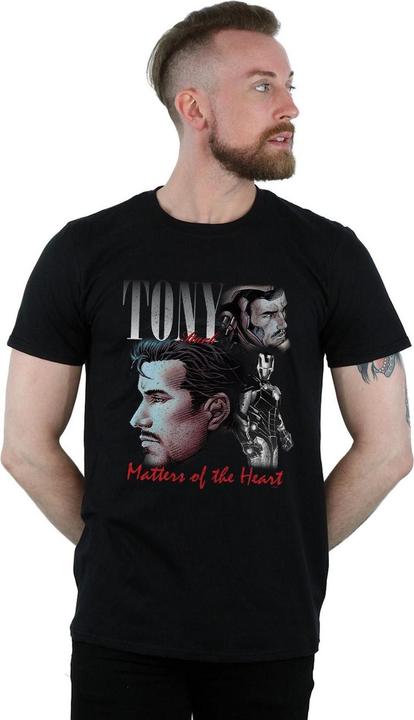 Actual product image Mens Tony Stark Homage T-Shirt (4XL)