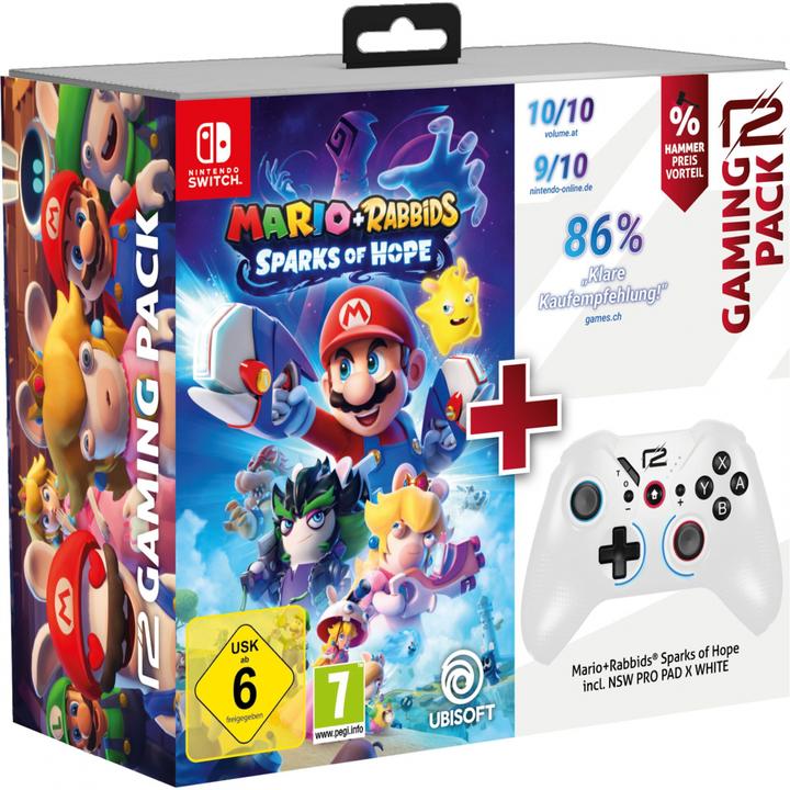 Produktbild ready2gaming Nintendo Switch Mario + Rabbids Sparks of Hope + (Switch)