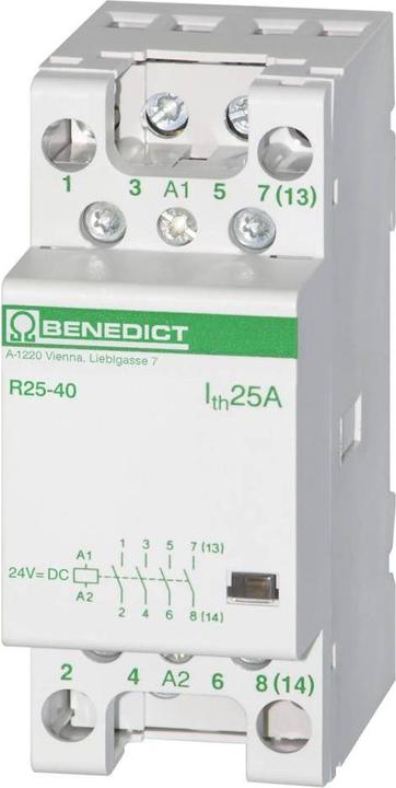 Actual product image Benedict INST. CONTACTOR 25A/5.7KW 4S (R25-40 230V)